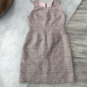 🌹Metallic tweed dress